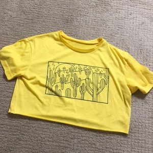 Cactus crop top